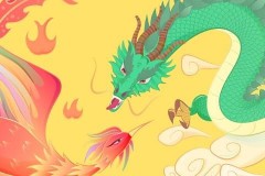 摇头摆尾和龙飞凤舞是不是反义词