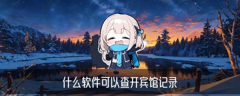 怎样能查到开宾馆的住房记录，虤谝发现身份证开了房记录查询软件 