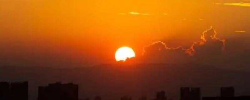 旭日余晖照万家是什么意思 